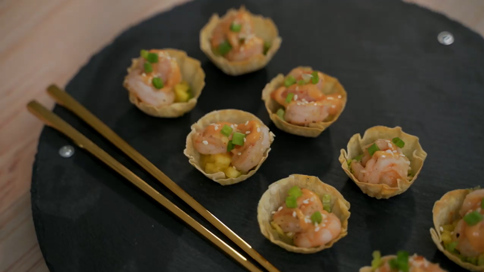 Wantan cups
